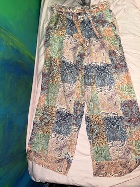 Rachel Zoe Wide-Leg Pants - Multicolor